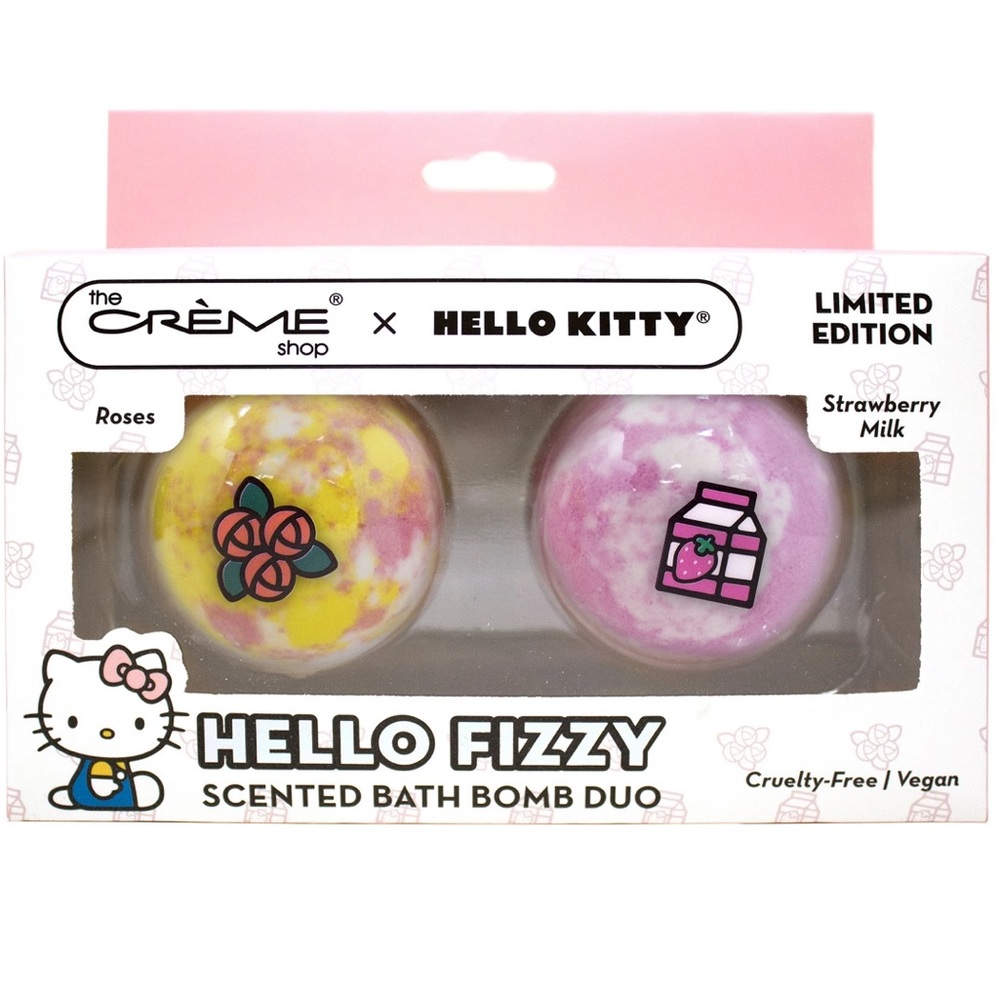 🎉Host Pick! 🎉 Hello Kitty x The Creme Shop Bath Bombs Crystals Scrub bundle - Picture 6 of 13